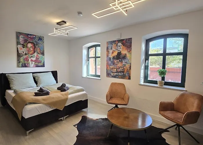 Appartement Souterrain Am Yachthafen Zentral & Stilvoll *